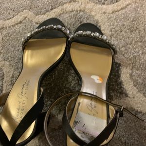 Classy Rhinestoned Heels; Size 11